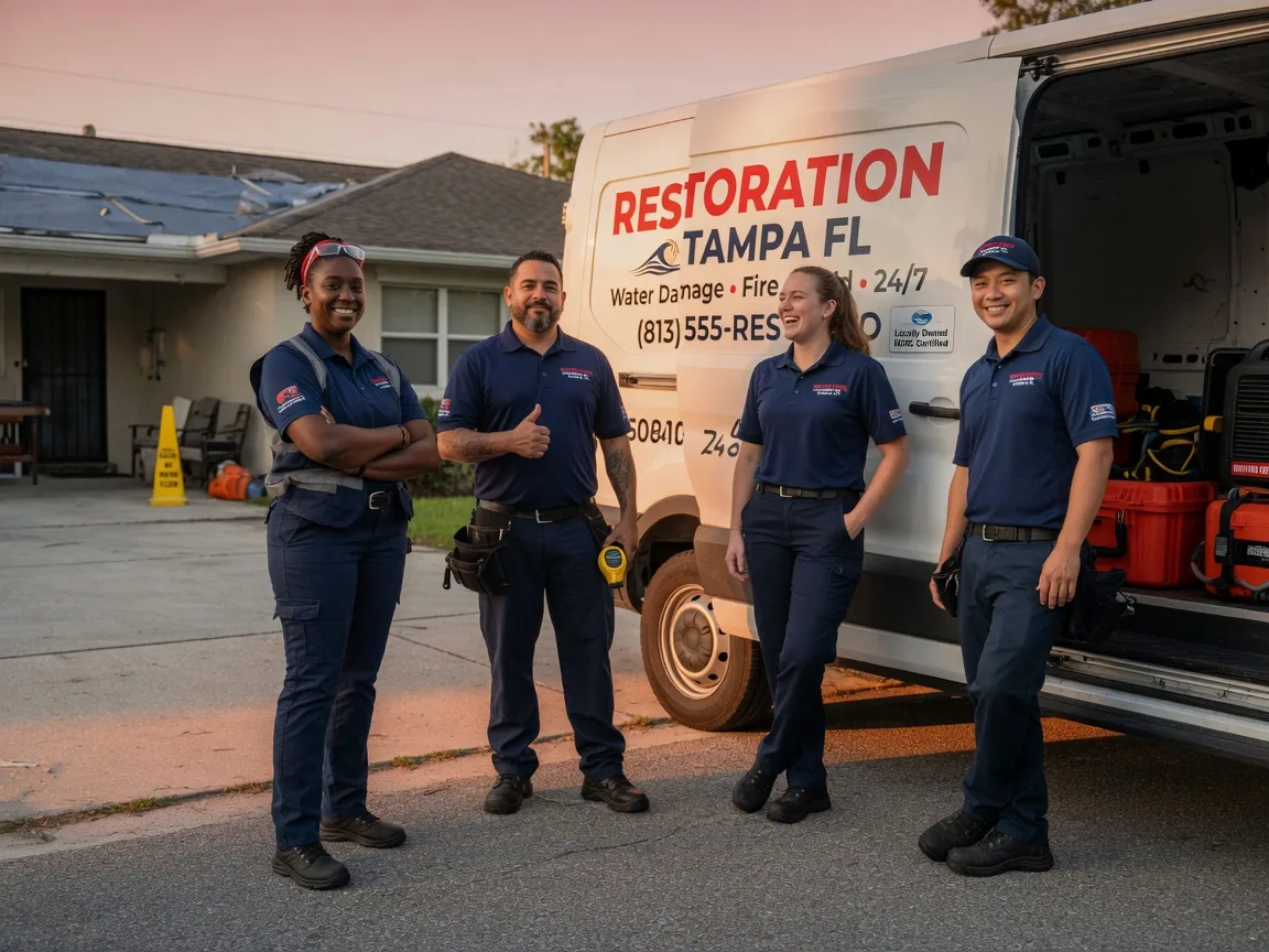 Water Damage Restoration company in Amo, IN